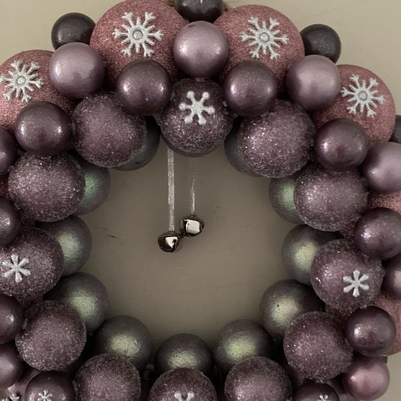 NEW! Hand Crafted Bling Snowflake Wreath 22'' - Picture 14 of 14